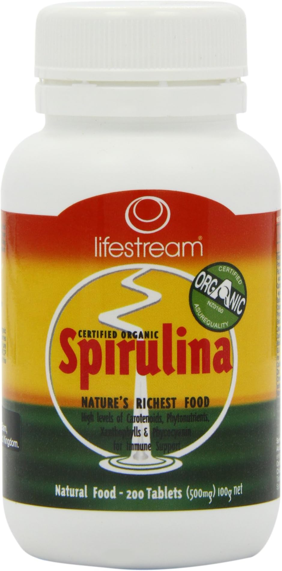 Lifestream - Organic Spirulina - Tablets - 100g