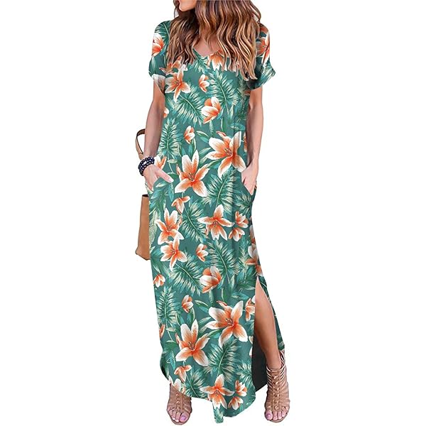 v-neck lace floral cami maxi dress Rosie Assoulin Women's Cami Floral Cotton Poplin Maxi Dress - Blue Multi main image 1
