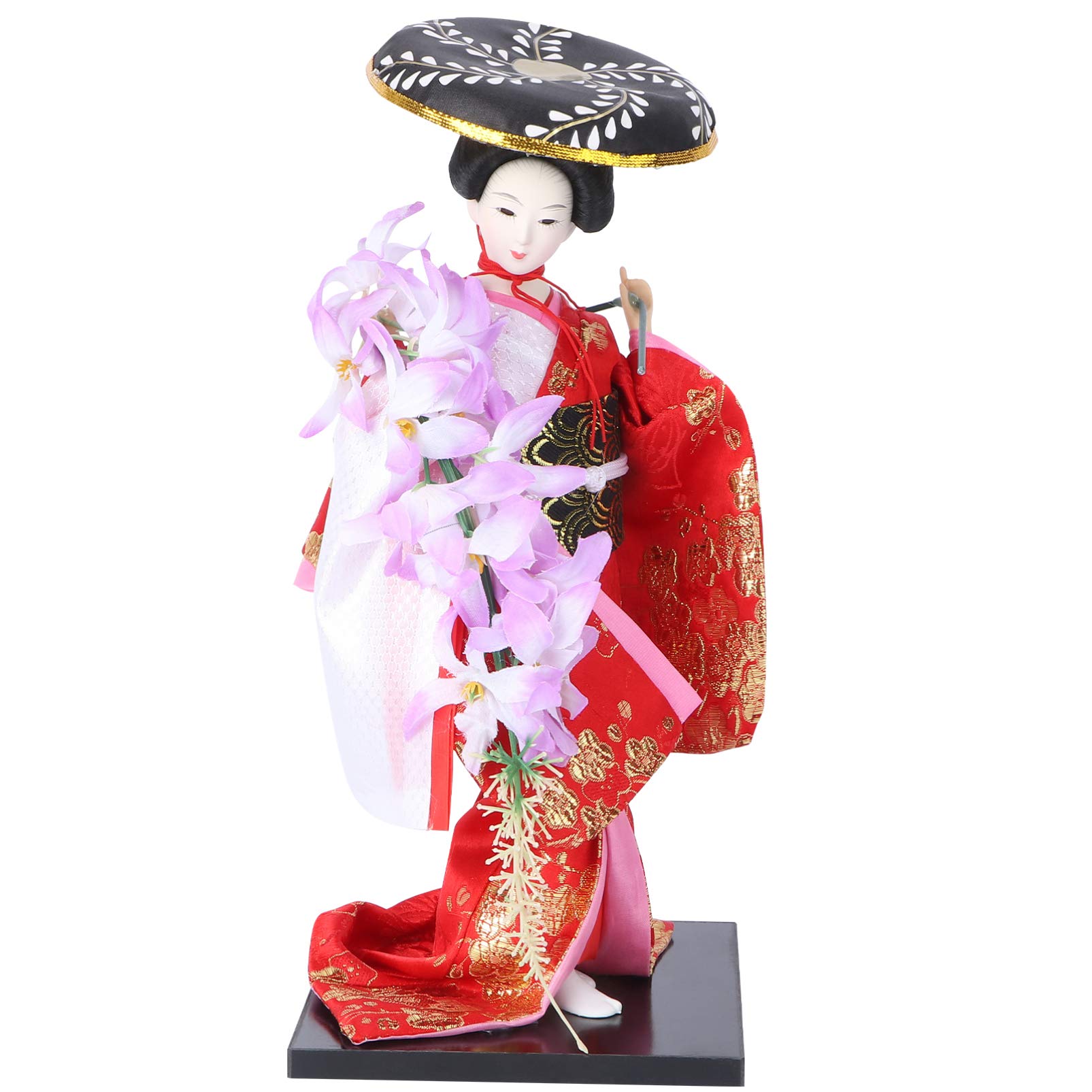 Japanese Geisha Figurine,Japanese Kimono Geisha Doll Geisha Collectible Figurine Statue Japanese Kimono Girl Statue for Home Office Bar-Japanese Ornaments