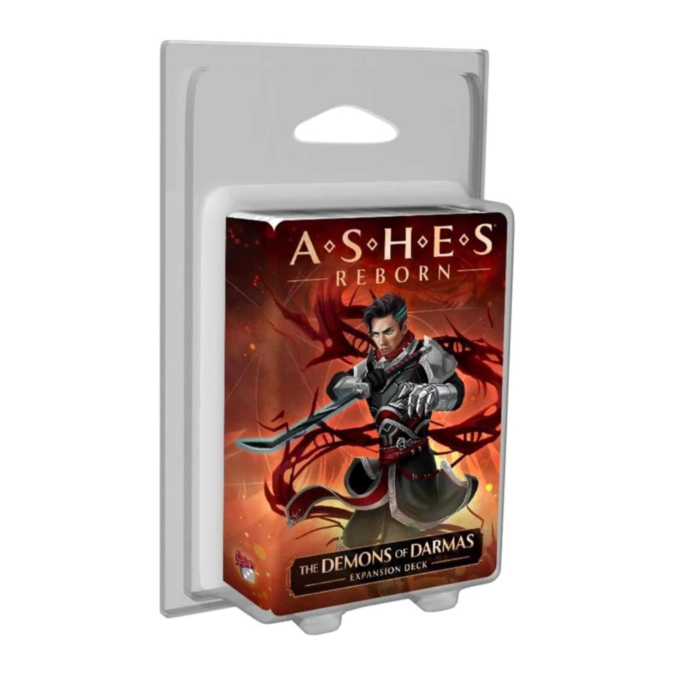 Plaid Hat Games | Ashes Reborn The Demons of Darmas Expansion Card Game in English for age 14+ | Strategic and Competitive Game for 2 players | Phoenixborn Harold Westraven, Dark and Vampyric Magic