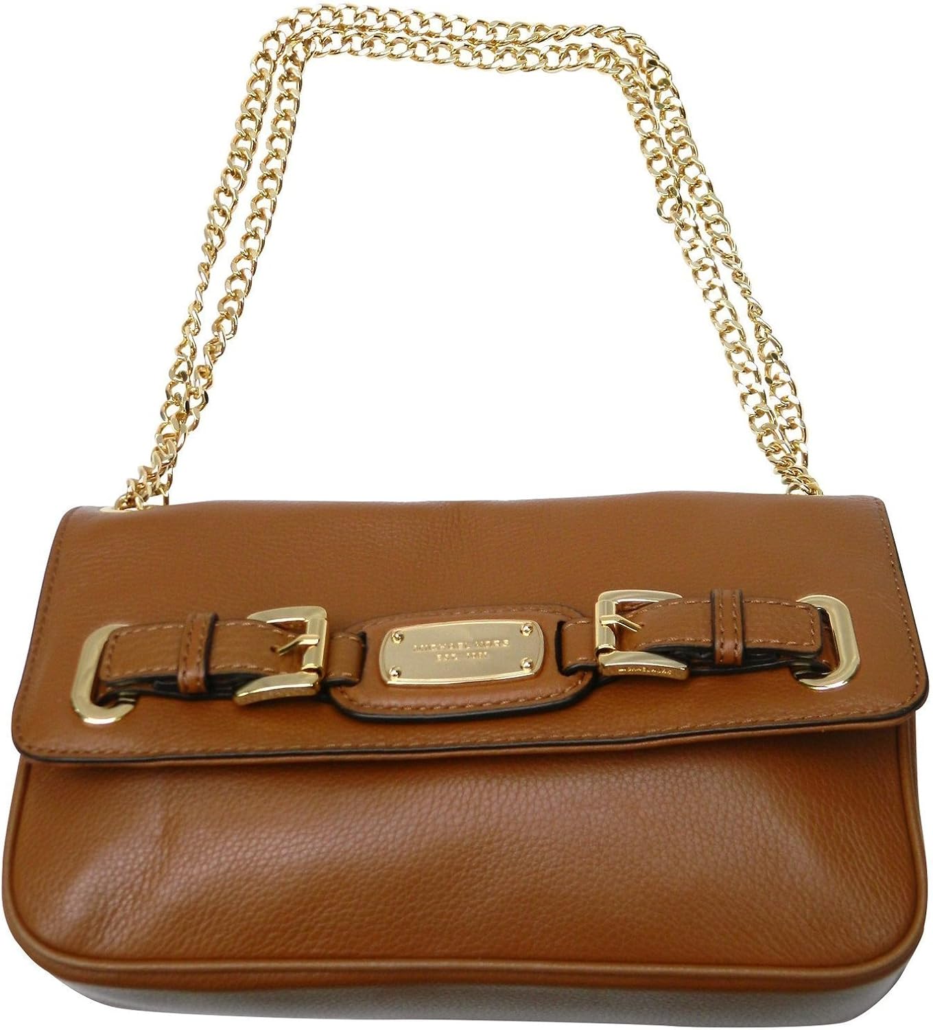 Michael Kors Hamilton Genuine Leather Small Shoulder Flap