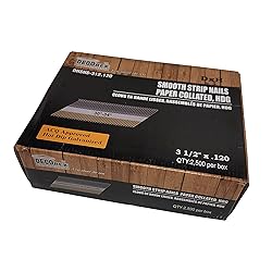 3 1/2" x .120 Smooth Shank Framing Nails, Paper