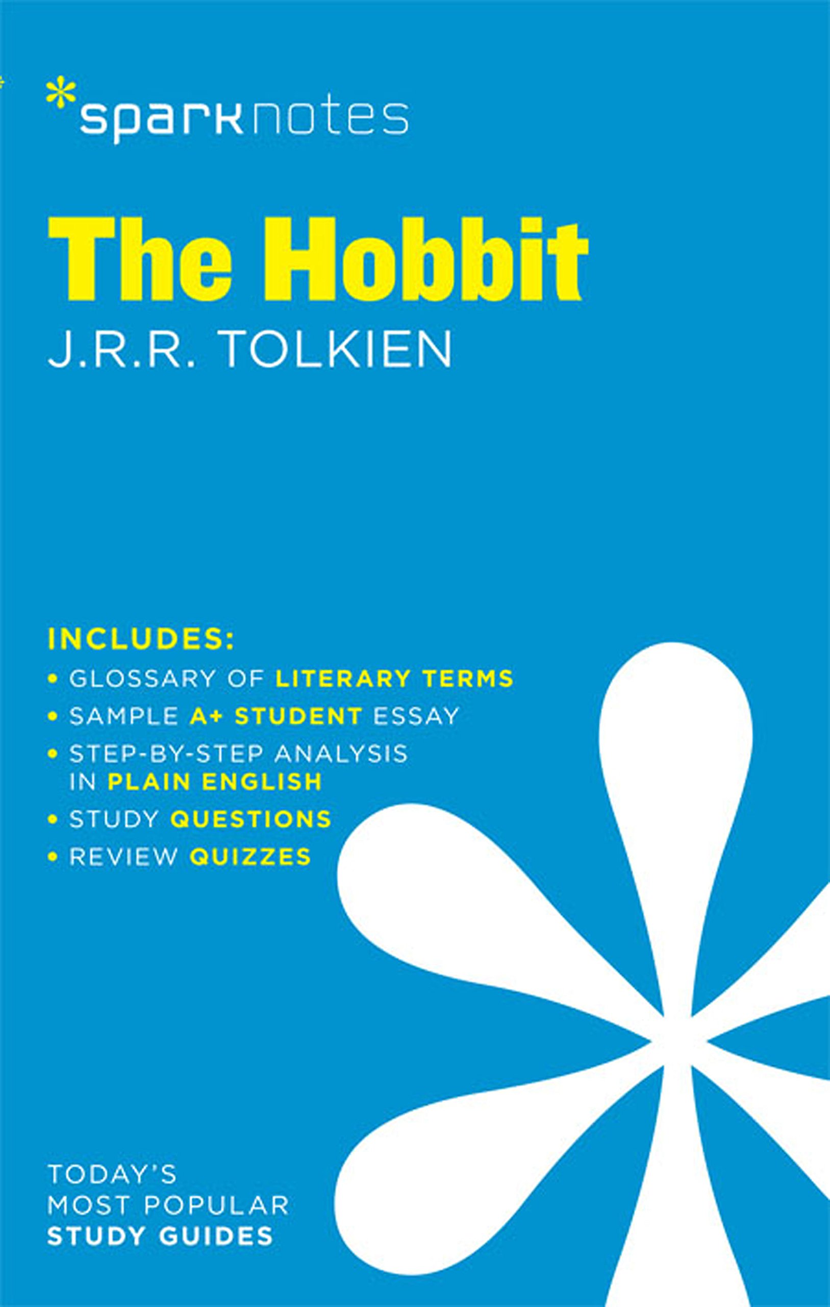 Amazon Com The Hobbit Sparknotes Literature Guide Sparknotes Literature Guide Series Book 33 Ebook Sparknotes Kindle Store