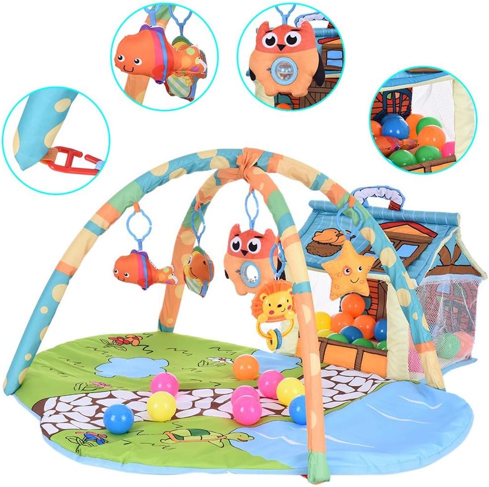 winfun magic lights and musical play gym