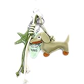 VersaKits Trendy Keychain Bag Charms Key Ring Accessories Fun Decorative Keychains for Purses Bags Backpacks Car Keys