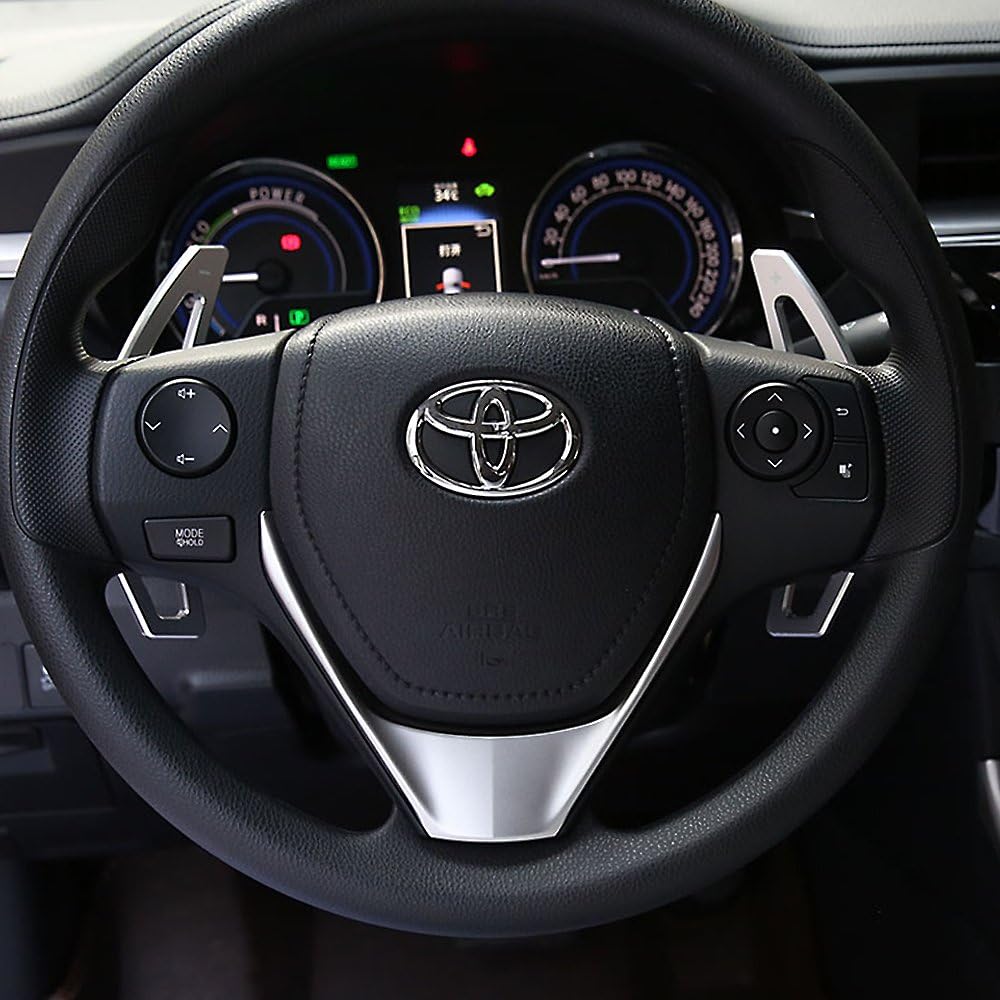 Amazon Co Jp トヨタ パドルシフト Toyota トヨタ シフト パドル エクステンション 高品質 Toyotaトヨタ パドルシフトトヨタ 汎用 シルバー K001 156 車 バイク