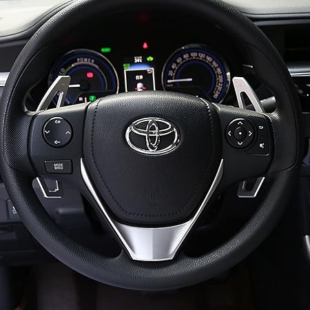 Amazon Co Jp トヨタ パドルシフト Toyota トヨタ シフト パドル エクステンション 高品質 Toyotaトヨタ パドルシフトトヨタ 汎用 シルバー K001 156 車 バイク