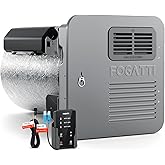 FOGATTI HybridShower 6 Ultra RV Tank Water Heater, Triple-Power Mode (Gas/Electric/Hybrid) for Campground & Boondocking Use,