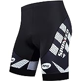 sponeed Men's Cycling Shorts Padded Bicycle Riding Pants Bike Biking Clothes Cycle Wear Tights