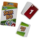World's Smallest Skip-Bo, Super Fun for Outdoors, Travel &amp; Family Game Night
