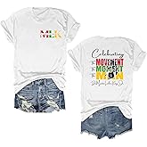 Ithalt Martin Luther King Shirt for Women Black History Month Tshirt Juneteenth Short Sleeve Tops