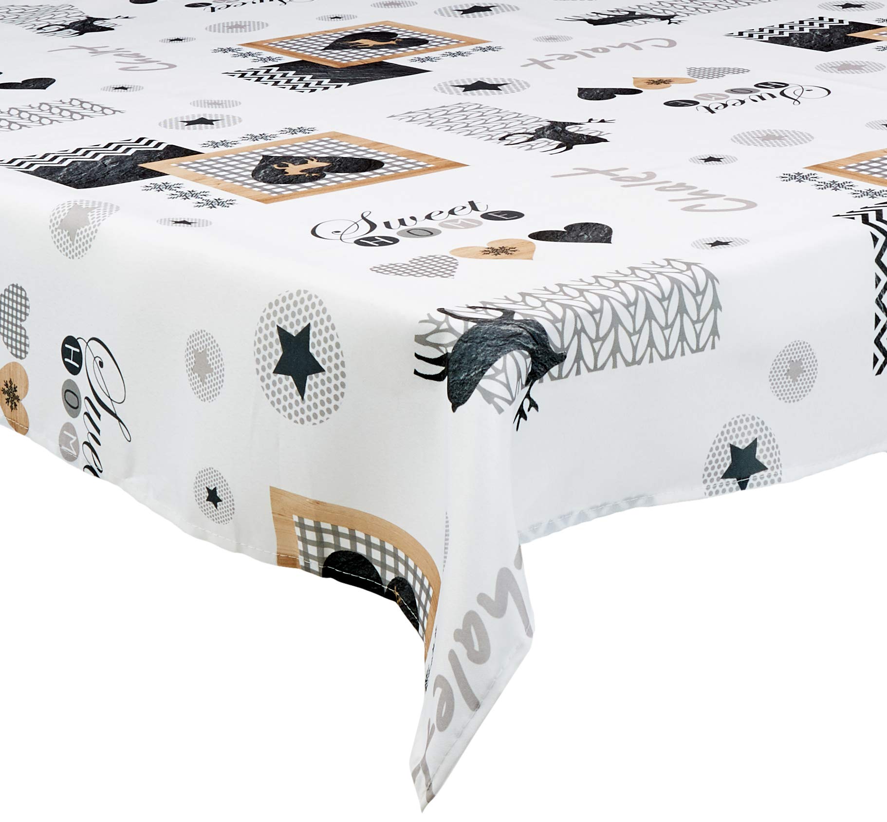 CALITEX Gauderic S957804361B Tablecloth 150 x 300 cm White