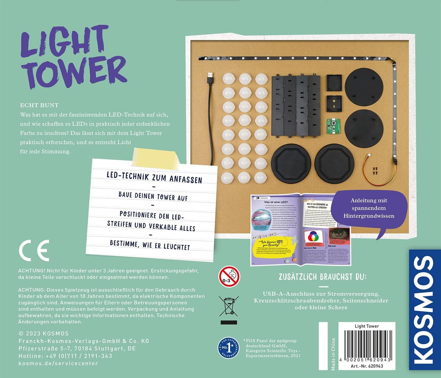 LED Plastic KS LTA 0 MV Kosmos Signal Tower Light at best price in