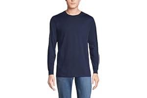 Lands' End Men's Super-T Long Sleeve T-Shirt