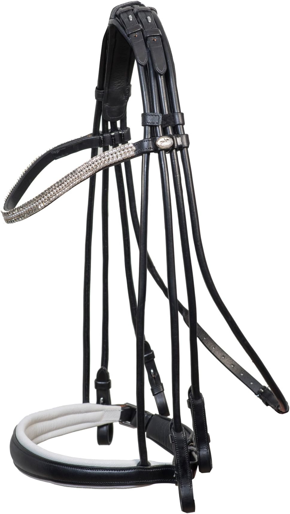 Schockemoehle Sports Dressage Double Bridle Rembrandt - Black Full Size