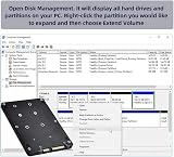 Cablecc mSATA SSD to 2.5" SATA Adapter Converter Case Enclosure for 50x30mm SSD view 6
