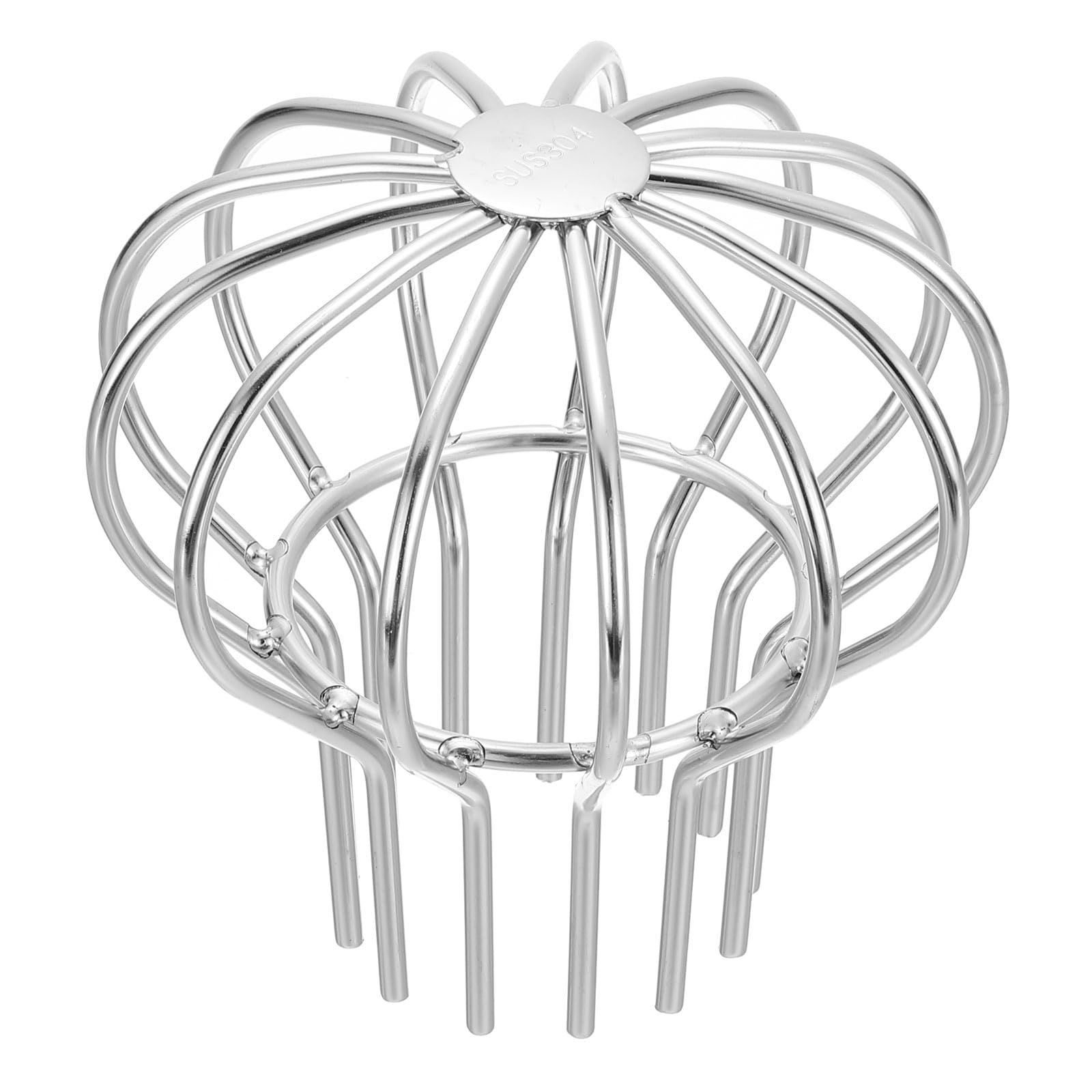 PATIKIL Gutter Guard 3 Inch, 304 Stainless Steel Down Pipe Filter, Anti-Blocking Line Cap Drain Cover Round Downspout Protector for Blockage Leaves Debris