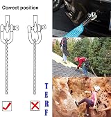 TERF M8 Heavy Duty D-Shackle Steel 8mm Pack of 4 Silver view 6