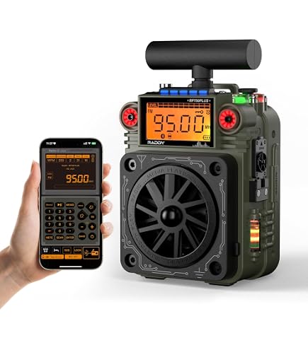 Zhiwhis Radio Manual Portable Rechargeable Am Fm Shortwave Radio With ...