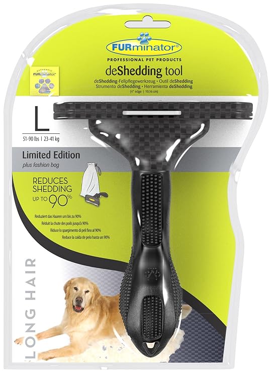 FURminator Limited Edition Enthaarungsbürste, für große Hunde mit