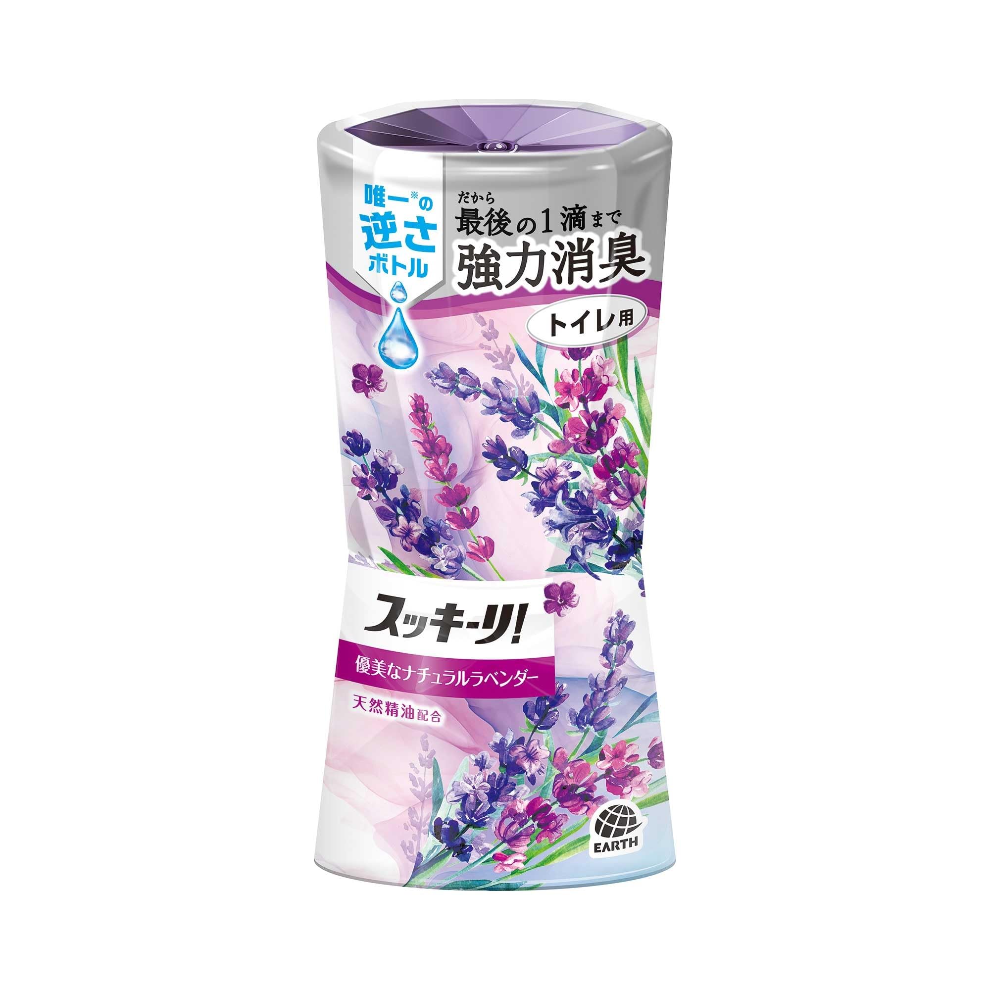スッキーリ!Sukki-ri! トイレ用 優美なナチュラルラベンダー トイレ用 芳香 消臭剤 芳香剤 消臭芳香剤商品画像