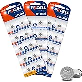 PKCELL AG1 Battery LR621 364 Watch Battery 1.55V 364 SR621SW LR621 621 LR60 CX60 Alkaline Button Cell Batteries