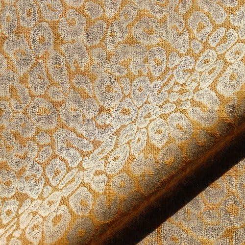 Joseph Noble Leopard Animal Print Fabric (Yellow #06)
