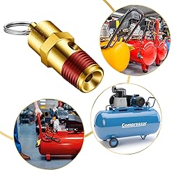 Bonuci 8 Pcs 1/4" Male NPT Safety Valve Air