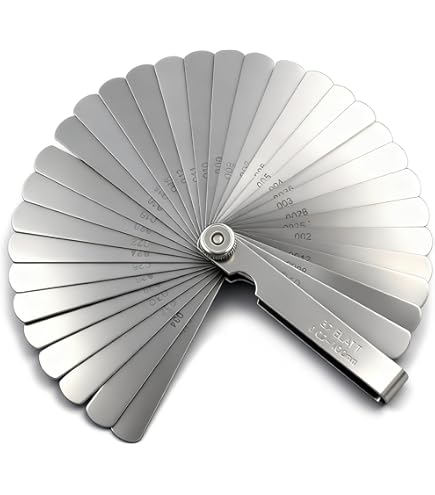 32 Blade Feeler Gauge Dual Reading Combination Feeler Gauge Metric & SAE US - Foto 2