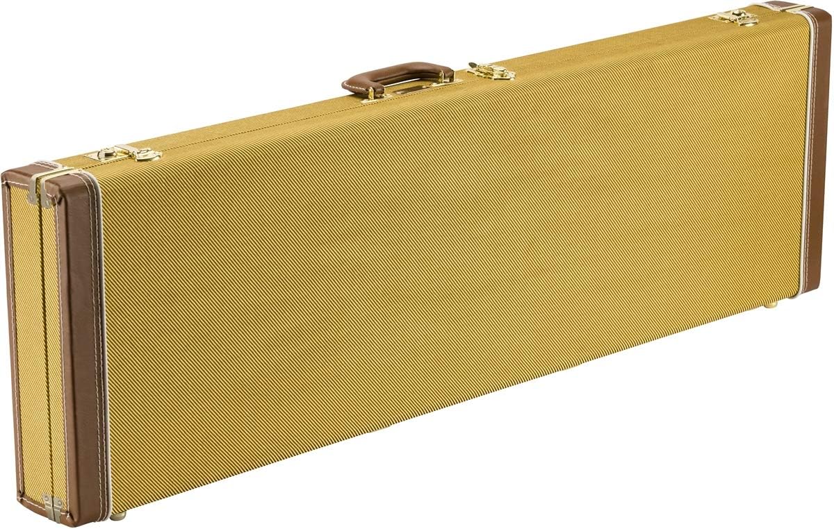 Fender Classic Series Bass Wood Case - Jazz Bass/Precision Bass - Tweed, Jazz Bass / Precision Bass