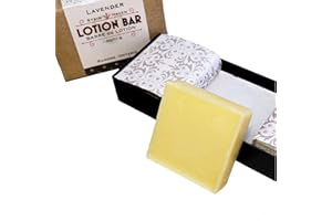 Lotion Bars - Guest & Travel, Natural : Box of 4 : 4oz / 113g Zero Waste (Bay Rum)