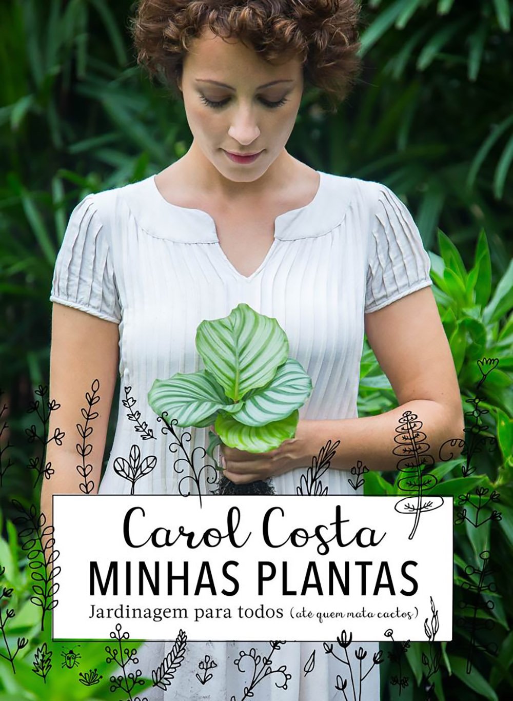 Livro 'Minhas plantas' por Carol Costa