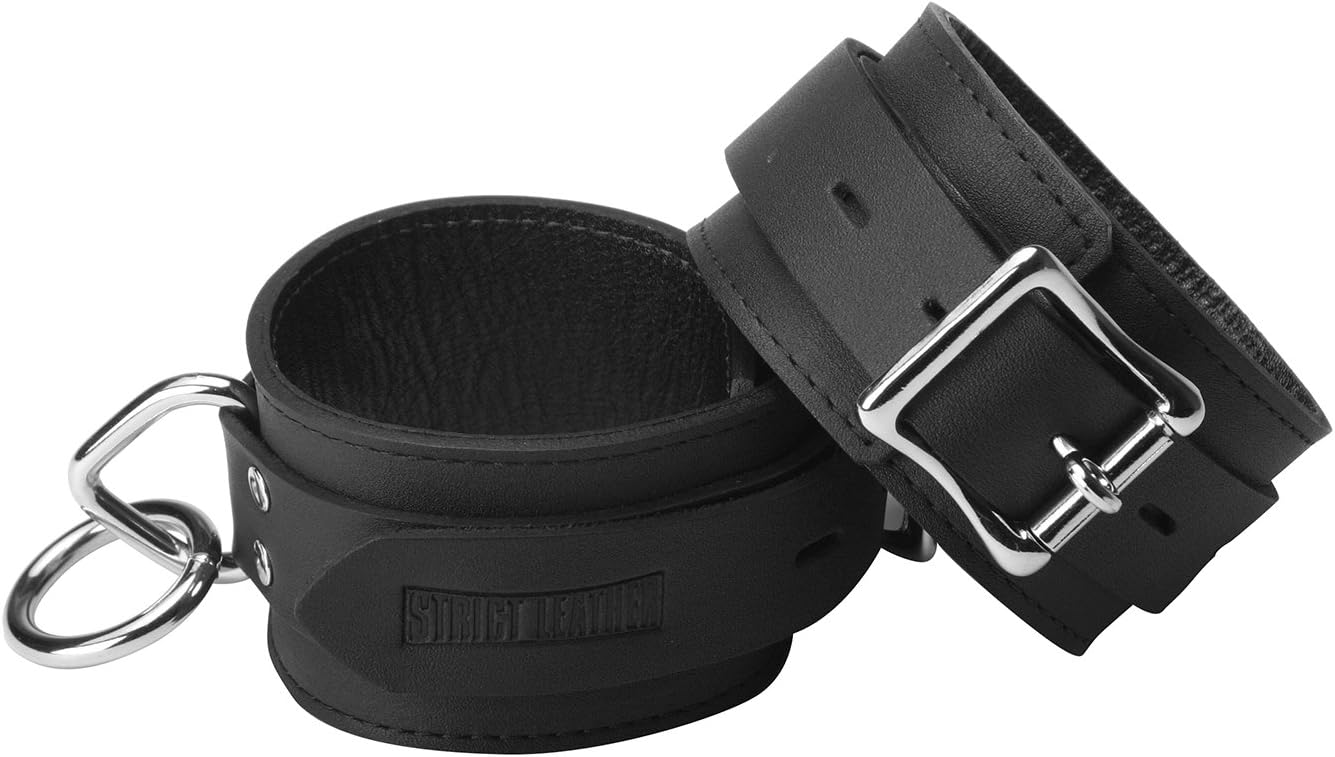 Strict Leather Standard Locking Ankle Cuffs Amazon.ca Health & Personal Care