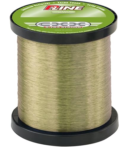 eco friendly fishing line spool P-Line CXX-Xtra Strong 1/4 Size (600-Yard, 4-Pound, Moss Green) : Bait Traps : Sports & Outdoors Underwater Carp Bait Near Brand_Strike King The super smooth surface Strength - Length-Dia:100lb 500ft/152m-0.8mm