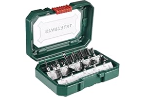 STARTRUAL 15 Pieces 1/4" Shank Wood Router Bits Set, Woodwork Tools for Professional and Beginners Carpenter