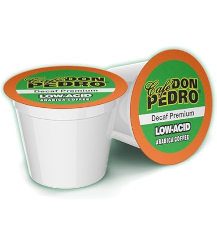 Amazon.com: Cafe Don Pedro Donut Mate - Low Acid Coffee K Cups for  Sensitive Stomach, 100% Natural Arabica, Light & Medium-Light Roast,  Improved Pods - No More Leaks, 72 Count : Grocery