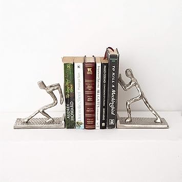 Casadecor Human Unique Bookends For Office And Home Decor Book Shelf Living Room Amazon In Home Kitchen