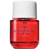 PHLUR Strawberry Letter Eau de Parfum - Full Size Perfume Spray - Strawberry Gourmand Fine Fragrance (50mL) | Full Size, for Women & Men, Fine Fragrance