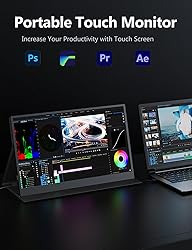 OLED Touch Screen Monitor, 15.6" 4K 60Hz IPS