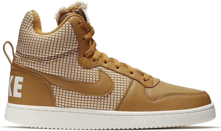 nike court borough mid wheat