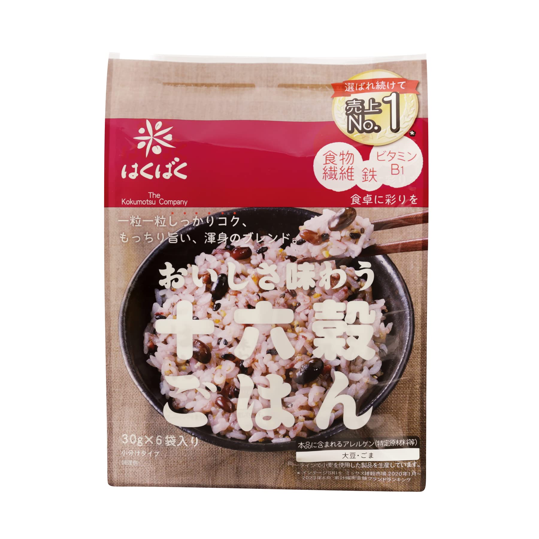はくばく 十六穀ごはん 180g×1袋商品画像