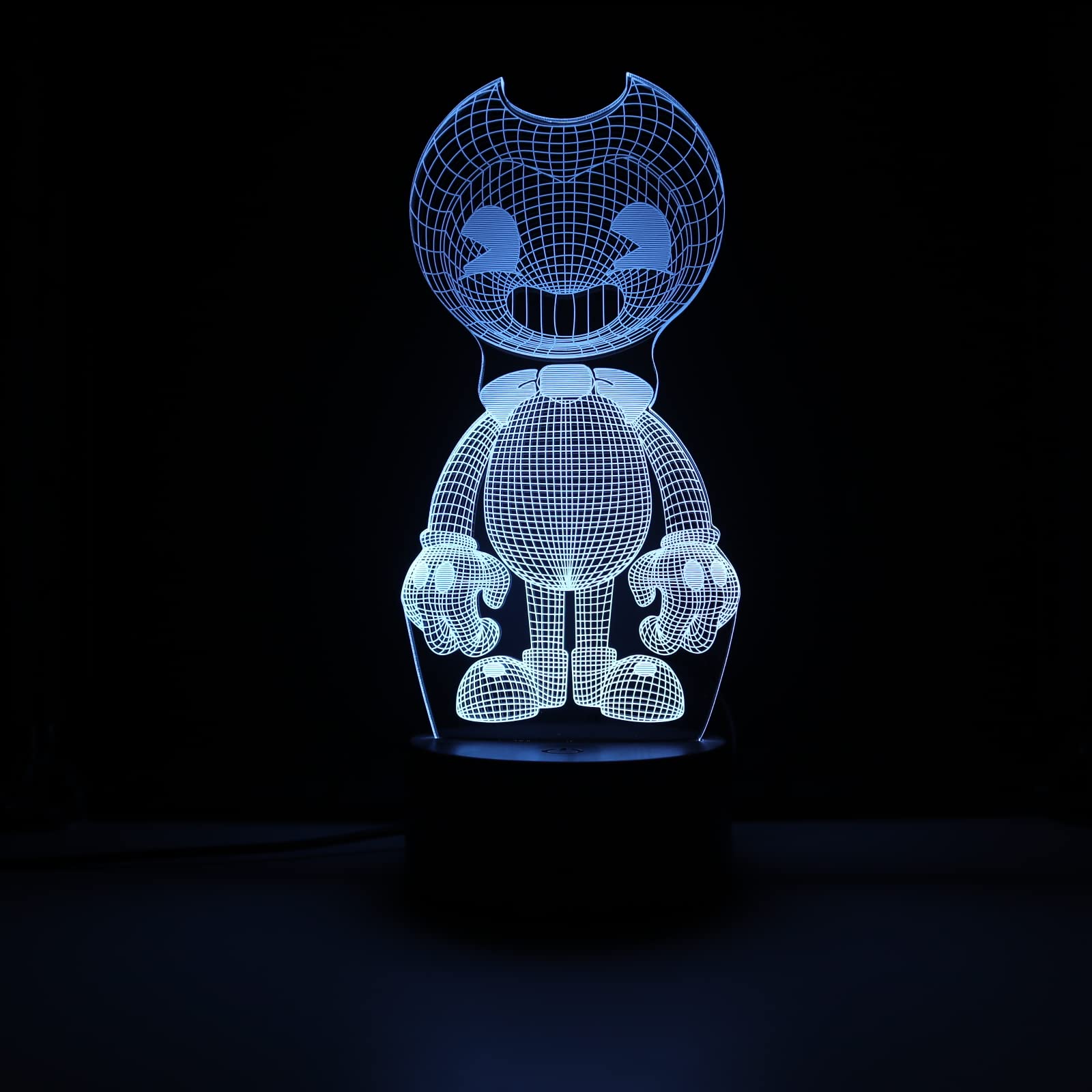LED Video Game Lamp Bendy Ink Machine Color Changing USB Night Light and Decoration