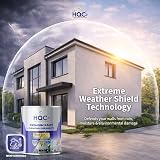 HQC Weather Shield Classic Grey Masonry Paint 1L Weatherproof Acrylic Resin view 4
