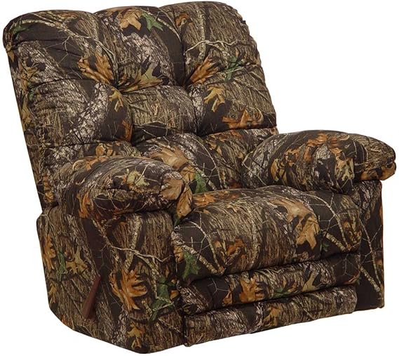 Cloud Nine Mossy Oak Camouflage Chaise Rocker Recliner by Catnapper