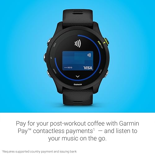 Garmin Forerunner® 255 Music, GPS Running Smartwatch with Music
