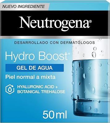 , Gel aqueux Hydro Boost, peau normale à mixte, hydratation non grasse durable, avec acide hyaluronique et tréhalose d'origine naturelle, développé avec des dermatologues, 50 ml