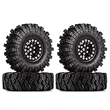 INJORA 1.0 Tires Crawler Mud Terrain Tires for