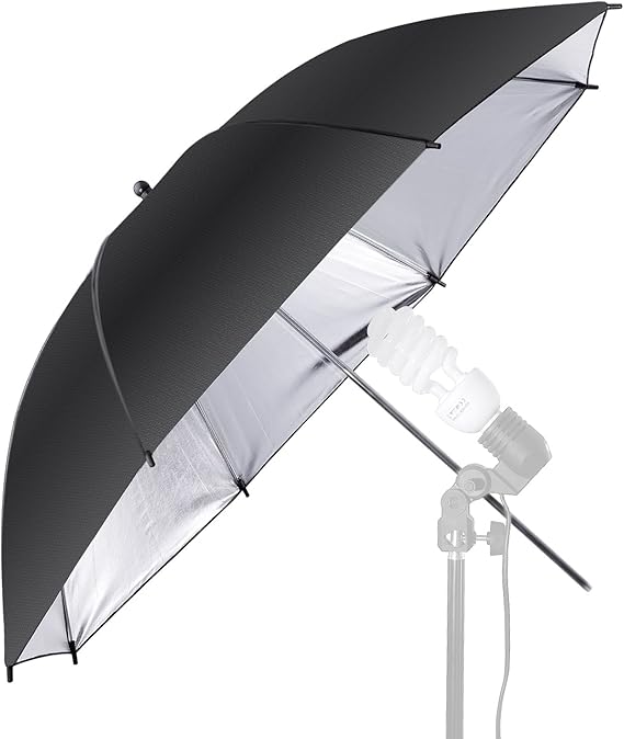 Neewer Professional 33"/84cm Black/Silver Reflector