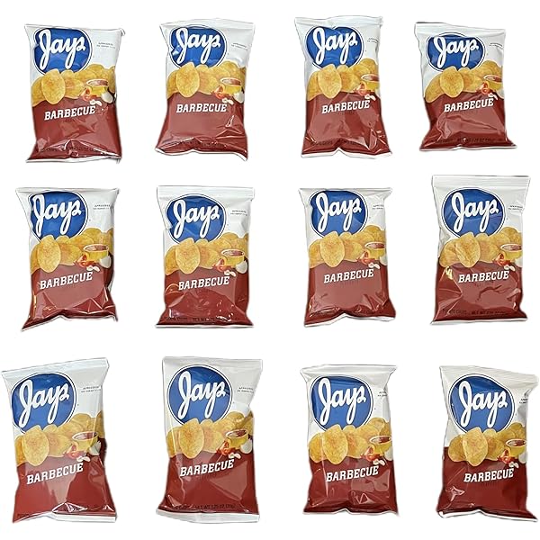 Amazon.com: Jay's Barbecue Potato Chips Chicago - Style