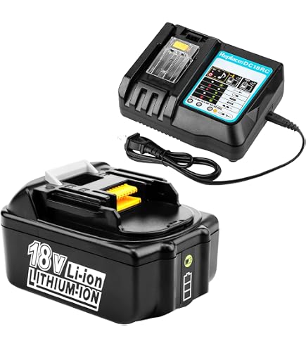 TREE.NB 18V 5.5Ah Battery 4-Pack – Replacement For Makita BL1830/BL1840/BL1860, Compatible With 18V Cordless Tools